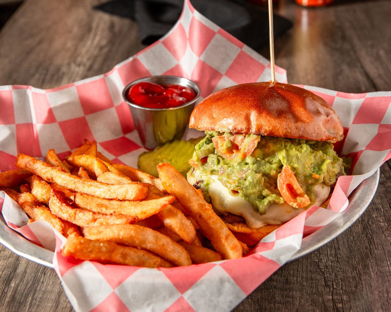 A guac burger